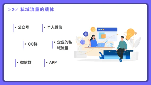打造新媒体运营私域流量通用PPT模板