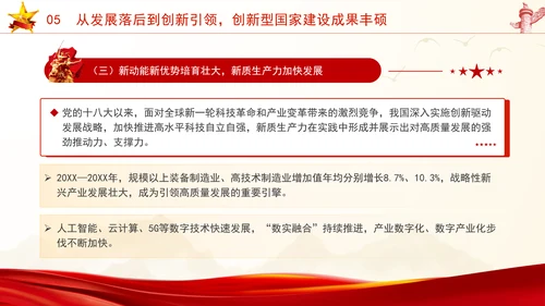 国庆节新中国史宣讲75年伟大成就党课ppt