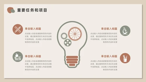 莫兰迪小清新风述职报告PPT模板
