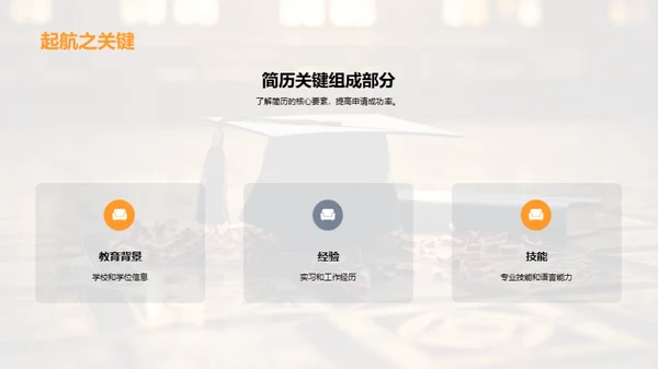 升学简历制胜秘诀