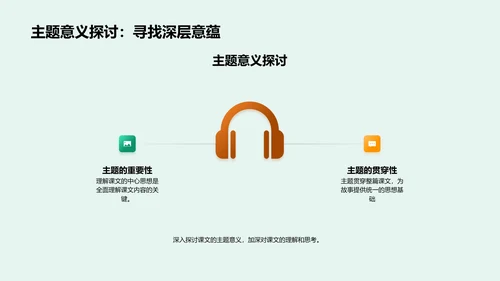 课文精析教学PPT模板