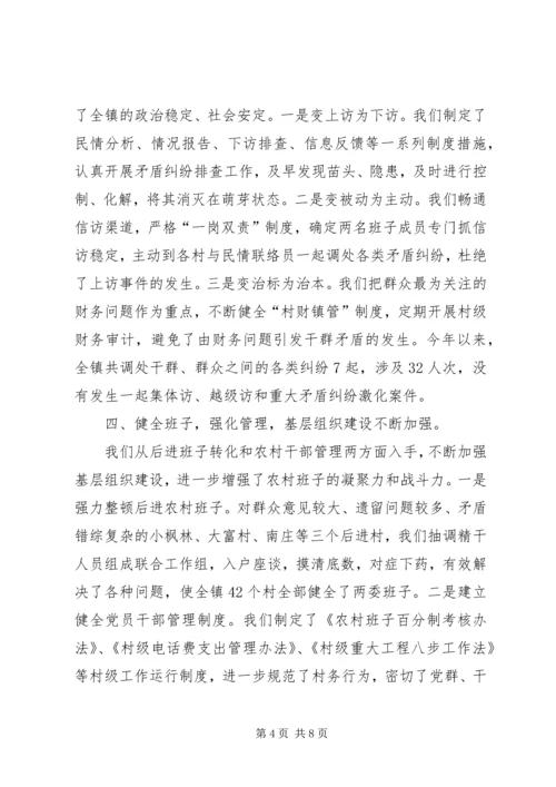 乡镇年终总结计划.docx