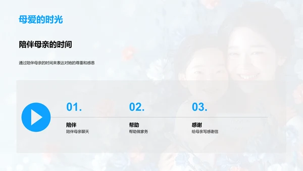 母亲节感恩讲座PPT模板