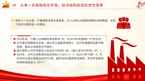 国庆节党支部庆祝建国75周年经济社会发展成就ppt