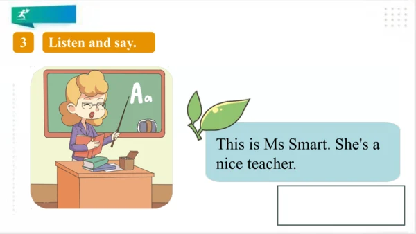 Module 1 Unit 1 She's a nice teacher 课件(共27张PPT)