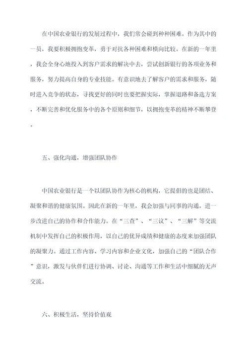 农行党员半年的工作计划
