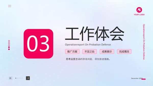 新媒体运营转正答辩工作汇报ppt模板
