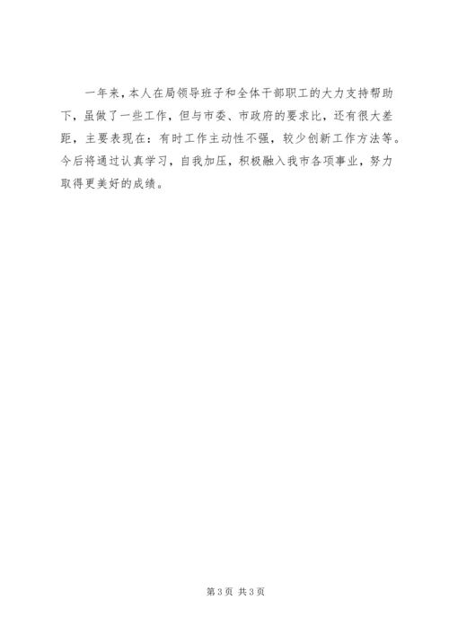 城建局副书记履职工作报告.docx