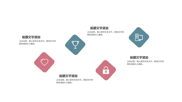 简约几何学术开题报告毕业答辩汇报PPT模板