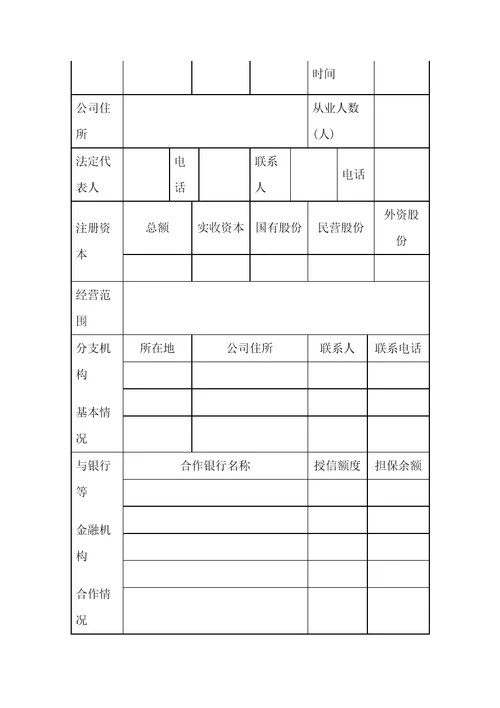 融资性担保公司规范整顿工作指引