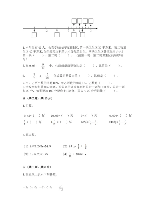 冀教版小升初数学模拟试题附答案【典型题】.docx