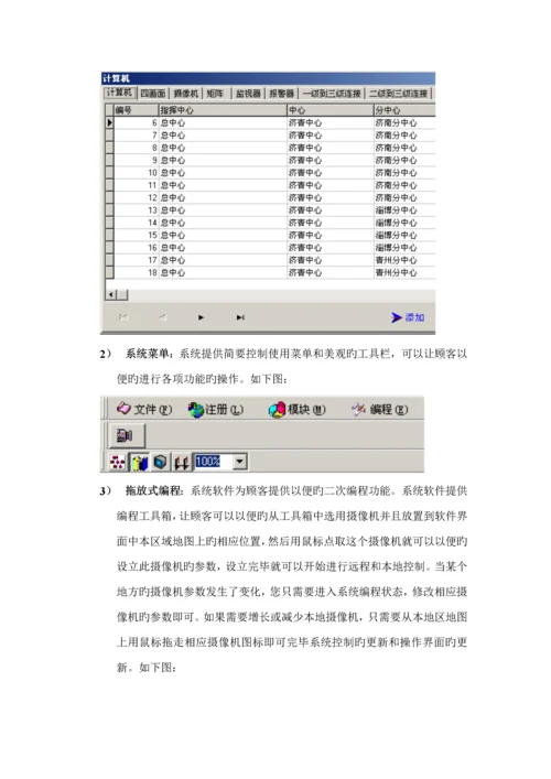 大城市公安监控系统综合设计专题方案.docx