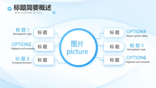 蓝色大气社会实践报告动态PPT模板