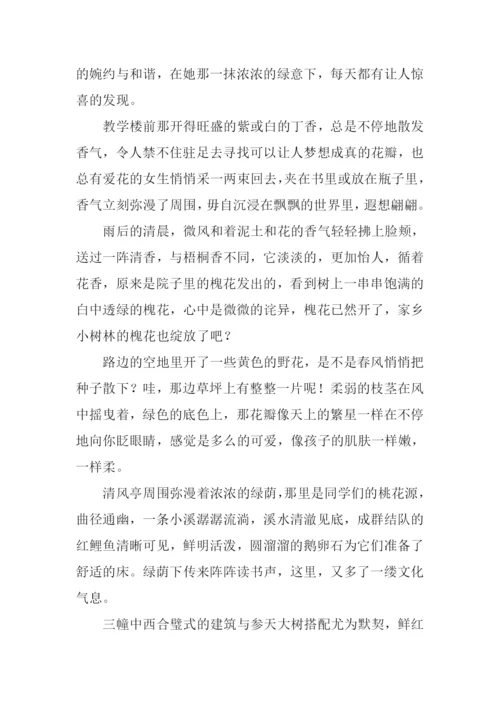 我们的校园作文900字-1.docx