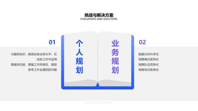 创意简约通用对比关系4项PPT单页