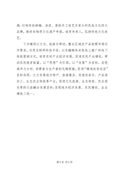 乡镇思想文化暨文化强镇实施方案.docx