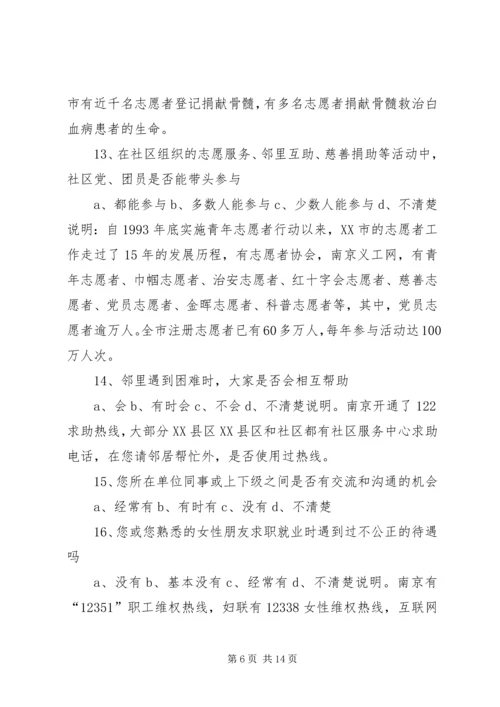 全国文明单位测评调查问卷 (2).docx