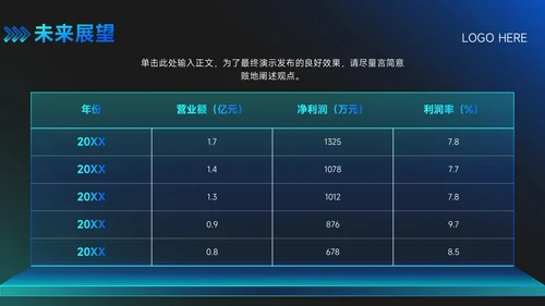 科技风通用PPT模板