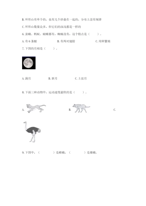 教科版小学科学三年级下册期末测试卷（达标题）.docx