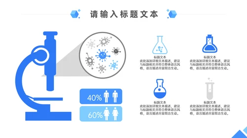 医疗研究总结工作汇报通用PPT模板