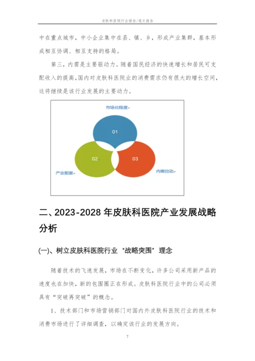 2023年皮肤科医院行业市场突围建议及需求分析报告.docx