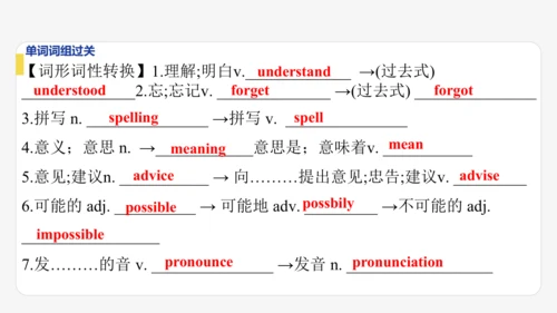 Module 1 How to learn English期末模块复习课件-外研版八年级上册
