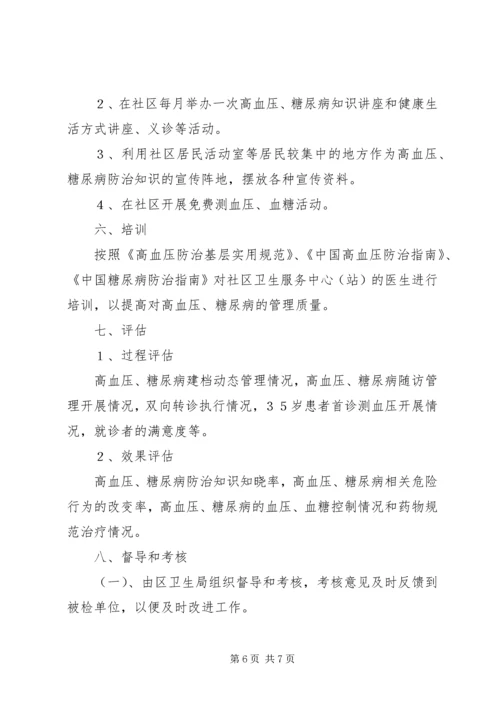 慢性病防治工作计划 (6).docx