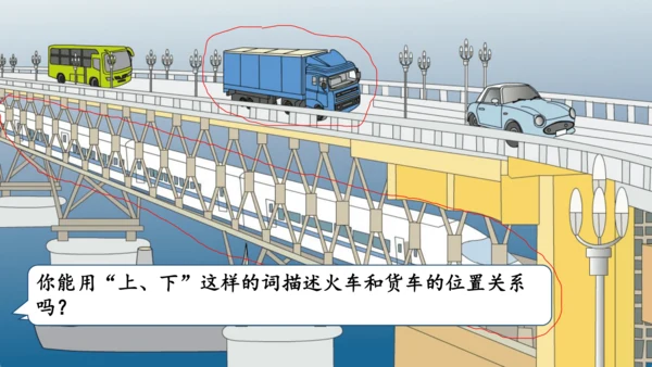 新人教版1年级上册 2.1 上、下、前、后 教学课件（28张PPT）