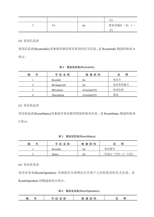 JAVA宾馆客房基础管理系统报告.docx