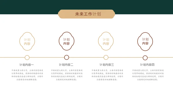 墨绿色简约中国风人资行政工作总结PPT主题