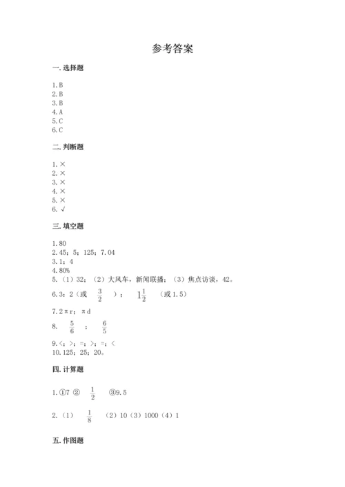 2022六年级上册数学《期末测试卷》及答案【考点梳理】.docx