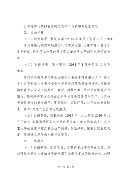 街道油气管道安全专项整治方案.docx