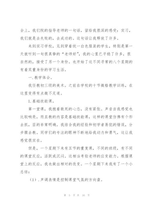 教师个人实习总结怎么写.docx