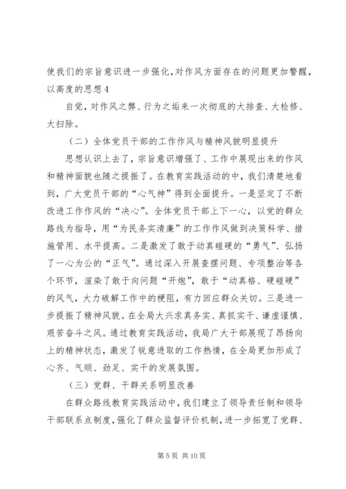 党的群众路线教育实践活动总结报告_1.docx