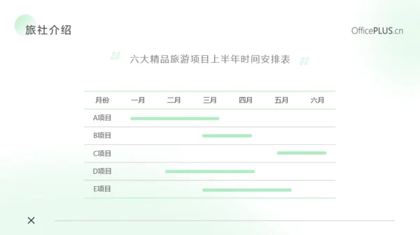 通用-旅游行业-简约清新-绿色