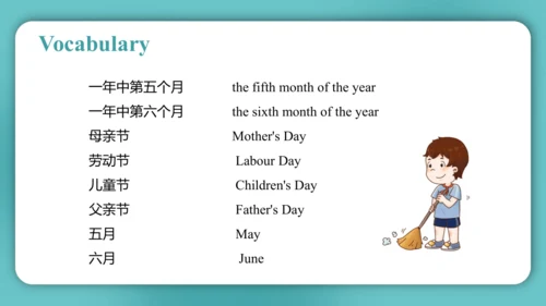 Unit 4  January is the first month Lesson 23 - Les