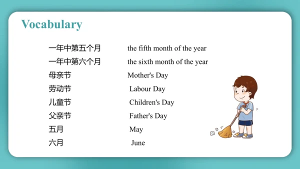 Unit 4  January is the first month Lesson 23 - Les