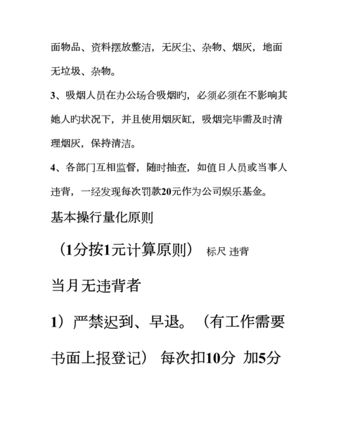 会展公关广告传媒公司绩效管理专题方案.docx