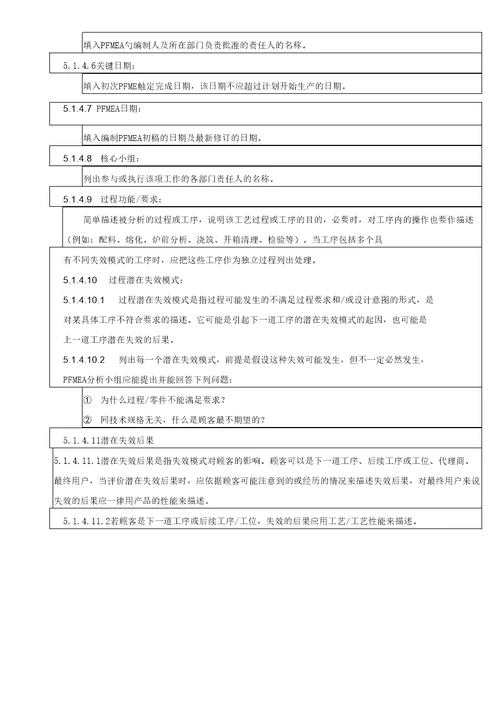 失效模式及后果分析管理办法