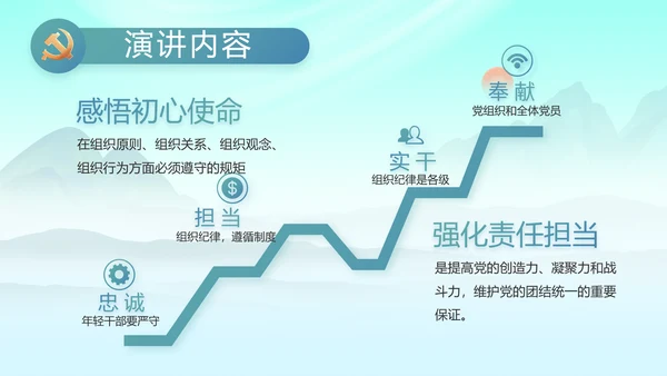 大气党风廉政建设工作报告动态PPT