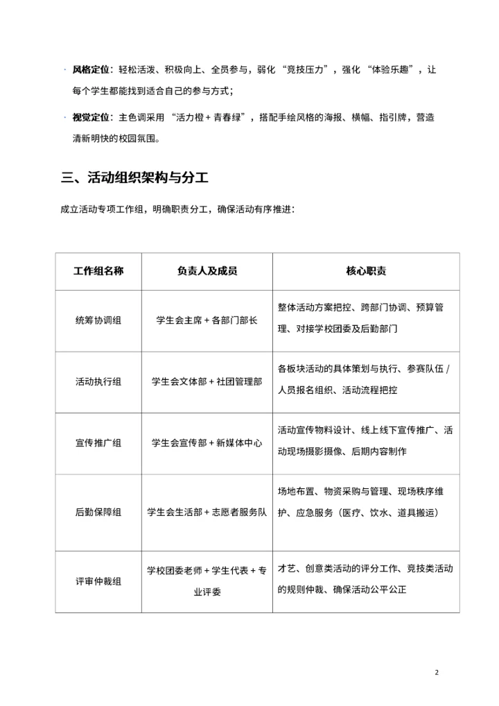 校园主题活动策划书