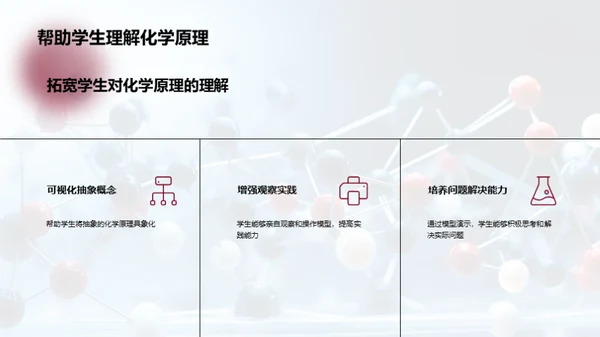 高中化学分子结构的模型演示