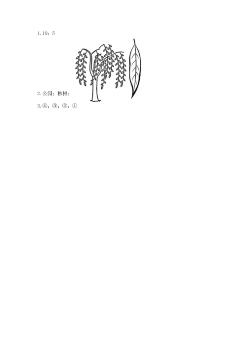 教科版一年级上册科学期末测试卷含完整答案（网校专用）.docx