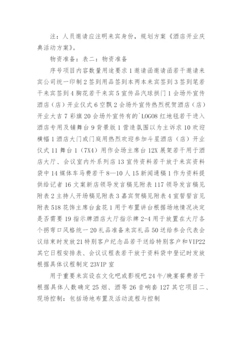 酒店开业庆典活动策划方案.docx