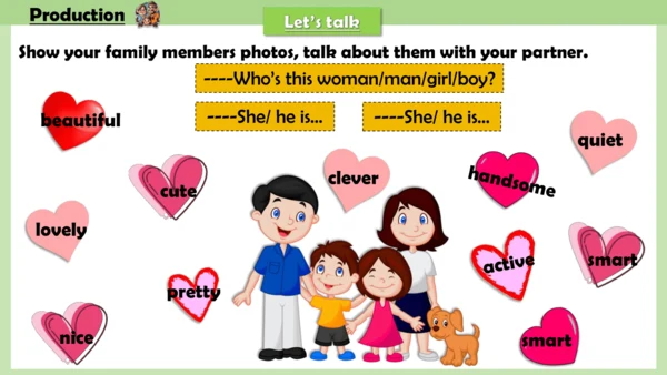 Unit 2 She looks cute .Lesson 11-12课件(共26张PPT)