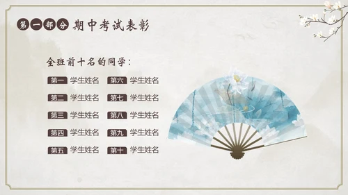 高中期中家长会高中家校共育沟通会PPT课件