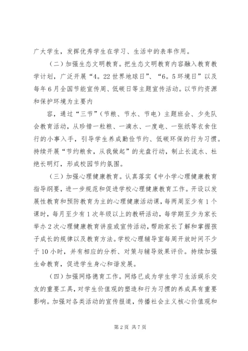 6小学开展培育和践行社会主义核心价值观活动的方案.docx