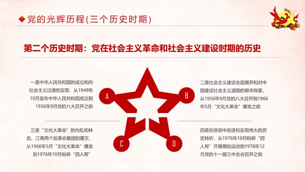 中国共产党建党97周年党史学习PPT模板