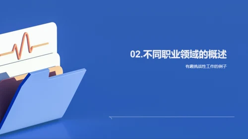 蓝色简约风大学生职业生涯规划
