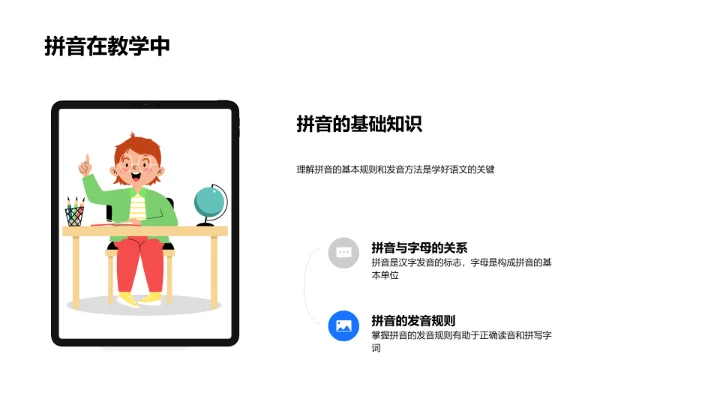 拼音教学新策略PPT模板